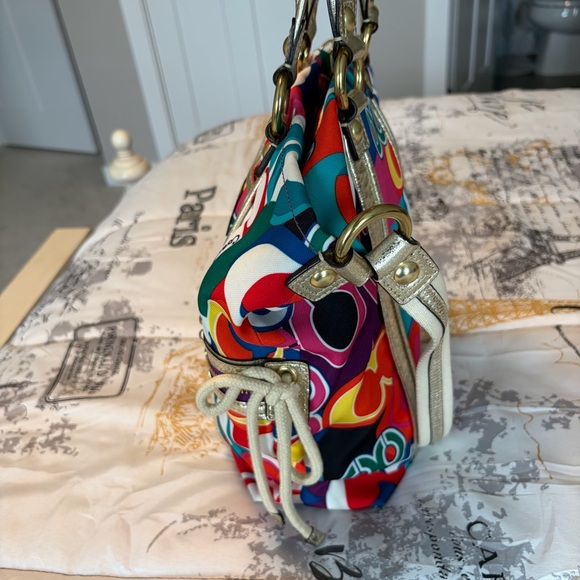 Coach Y2K Poppy Pop C Spotlight Shoulder Bag EUC - Picture 7 of 12